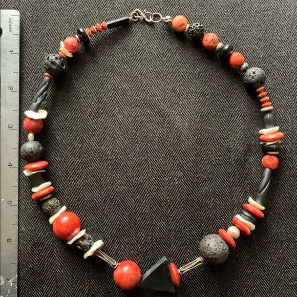 Multi-stone necklace - Picture 2 of 4